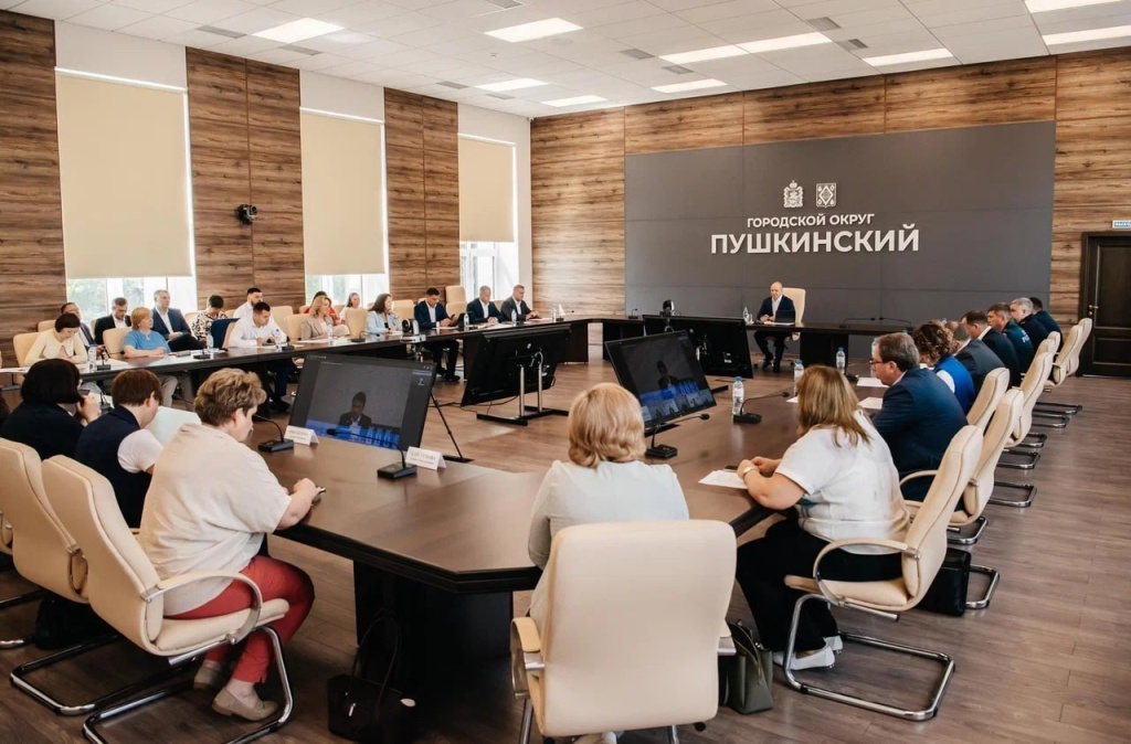 В городском округе Пушкинский готовят общественные пространства к сезону и завершают ремонт школ В городском округе Пушкинский готовят общественные пространства к сезону и завершают ремонт школ