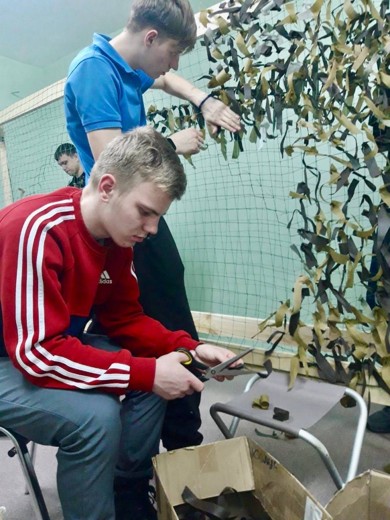 Учащиеся Красногорского колледжа из Волоколамска участвуют в акции #МЫВМЕСТЕ