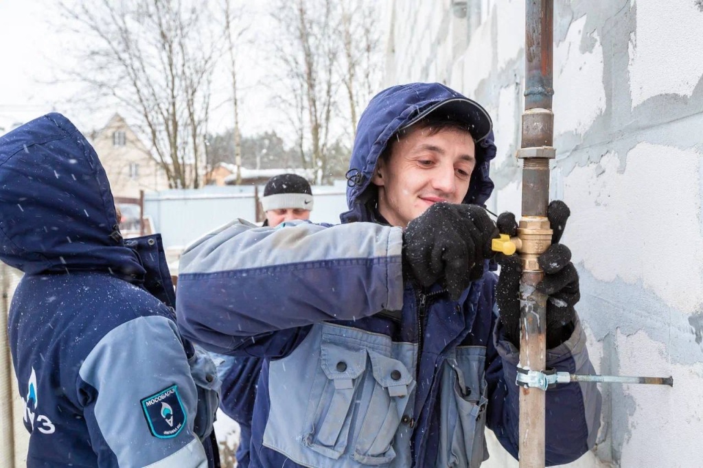 В Домодедово продолжается программа газификации домохозяйств